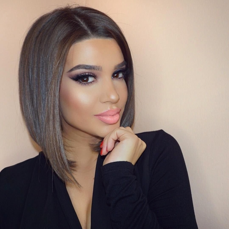 Пепельные оттенки волос для брюнеток с карими глазами