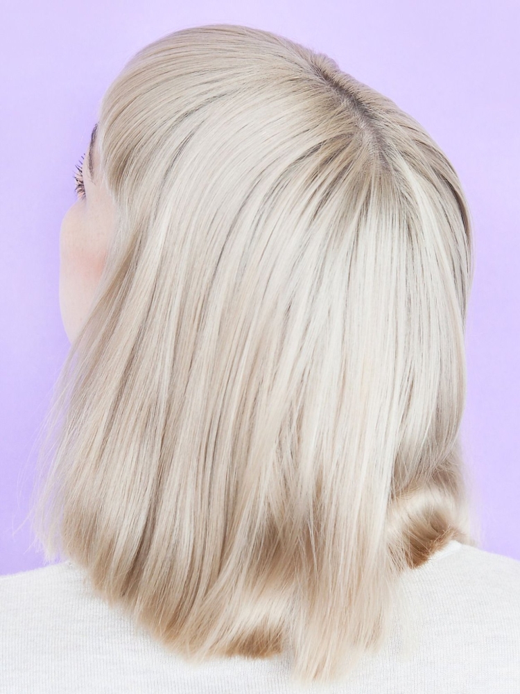 Жемчужный блонд цвет волос