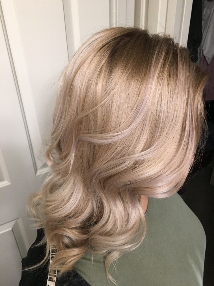 Жемчужный блонд цвет