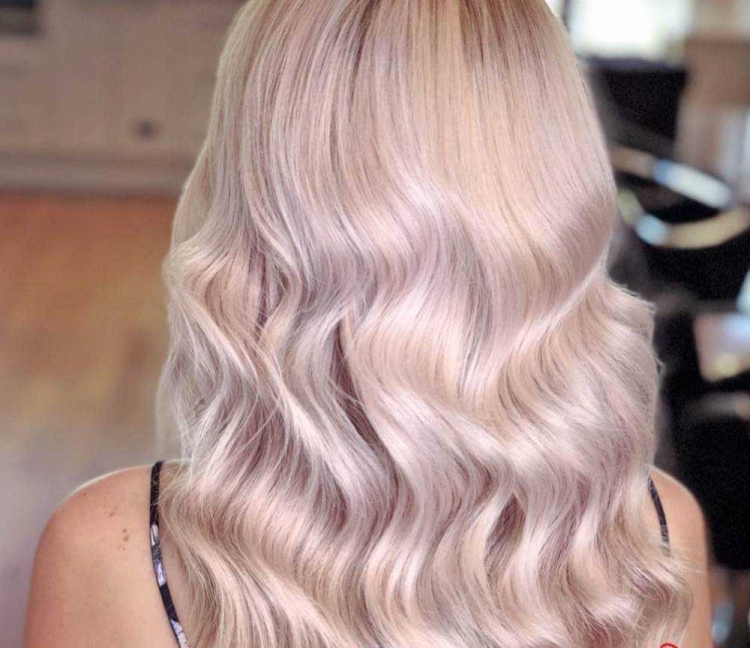 Жемчужный перлинний цвет волос