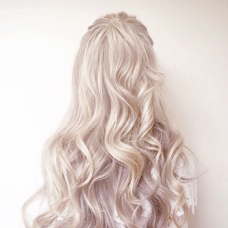 Светлые волосы Эстетика