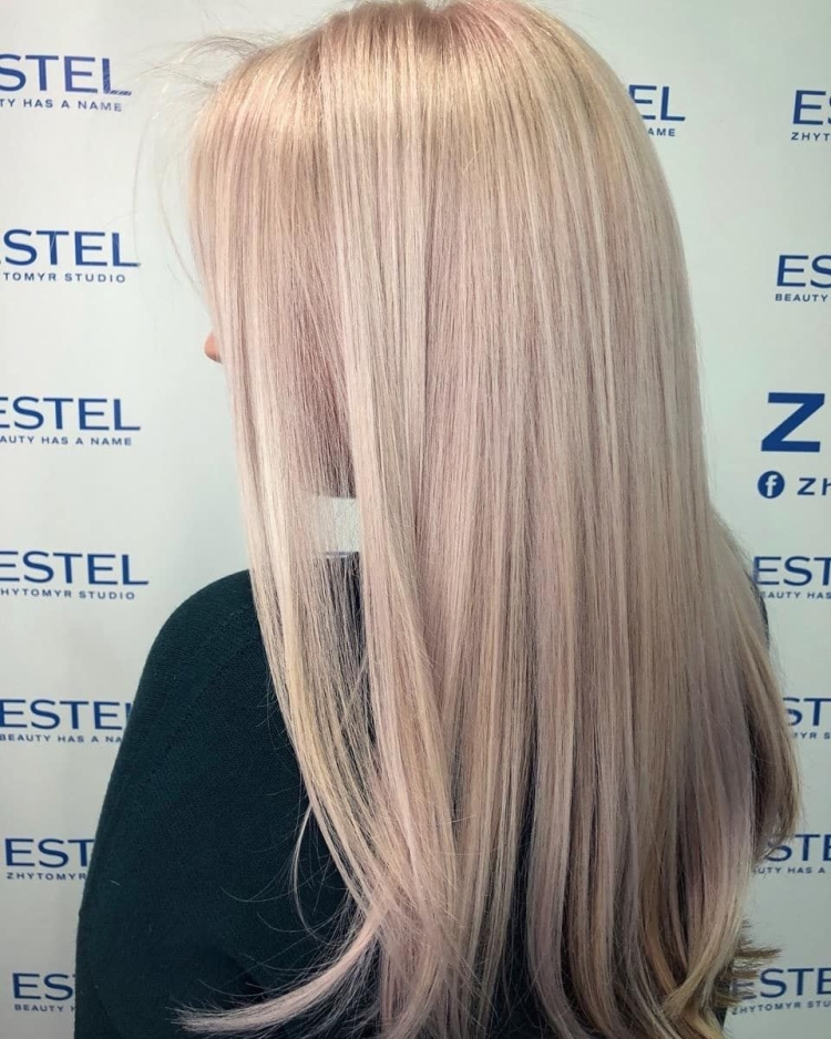 Бежевый блонд