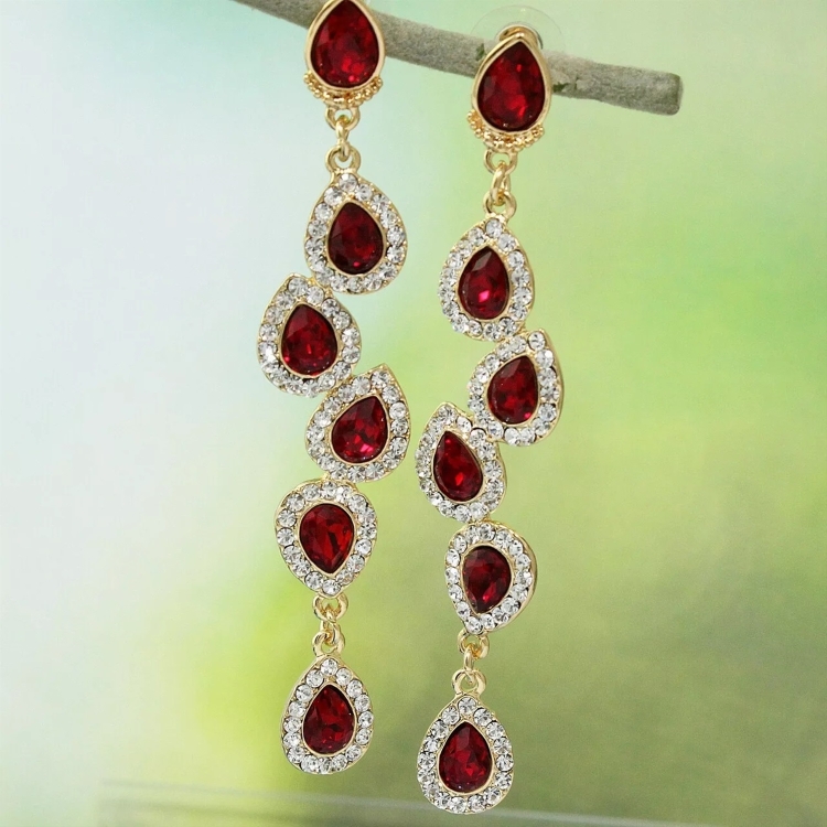 Шикарные серьги бижутерия