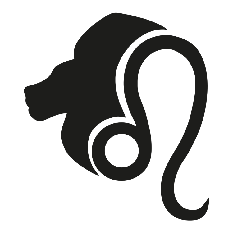 Эскиз тату Зодиак Лев