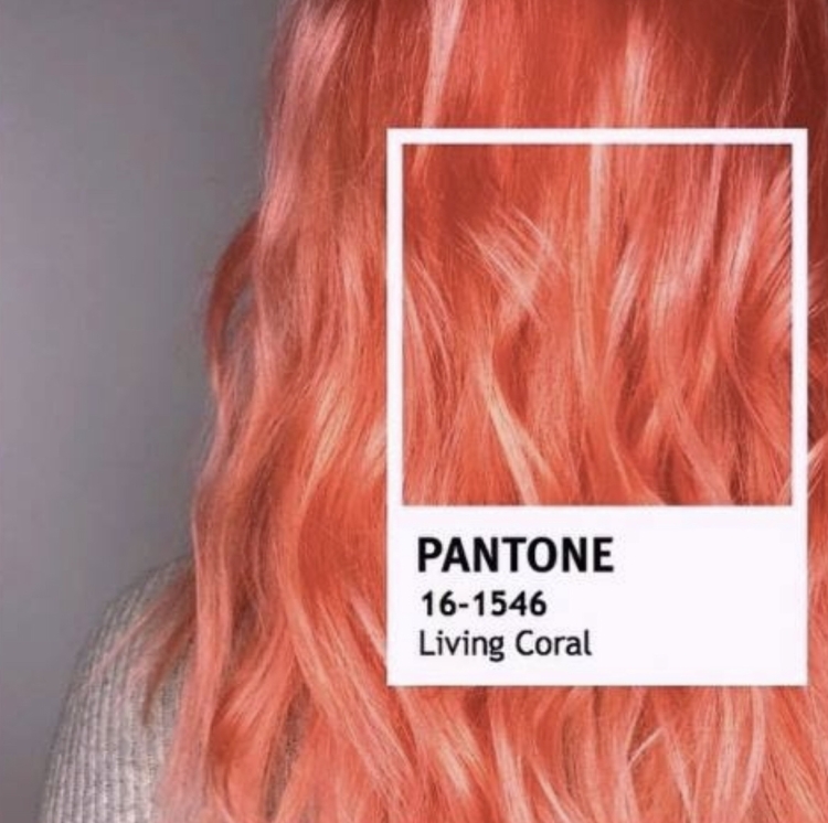 Coral Orange цвет волос