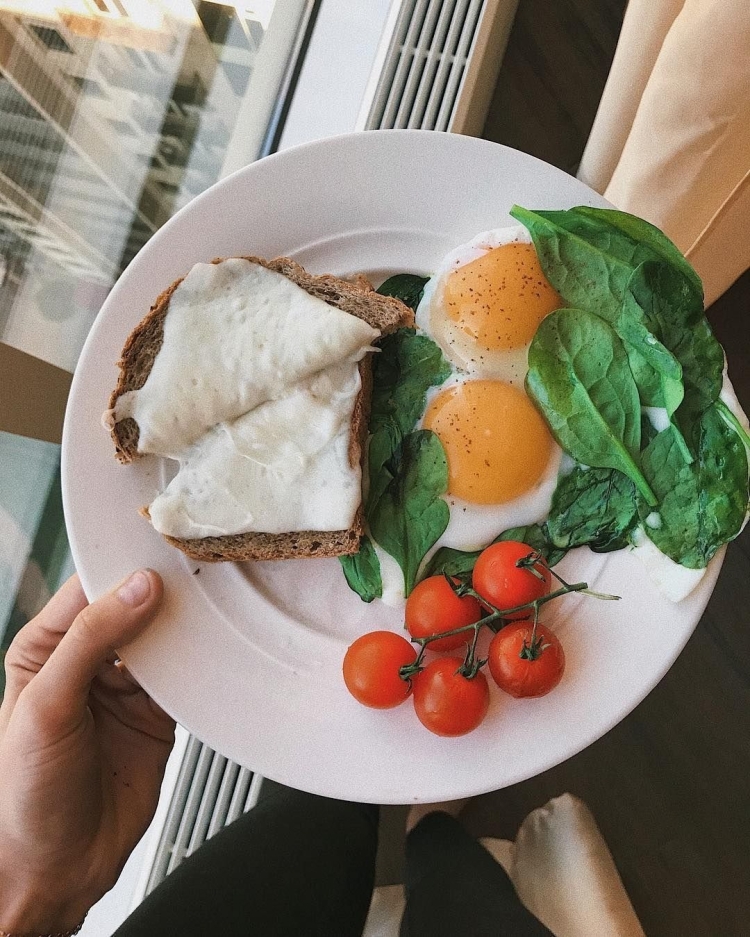 Эстетичный завтрак