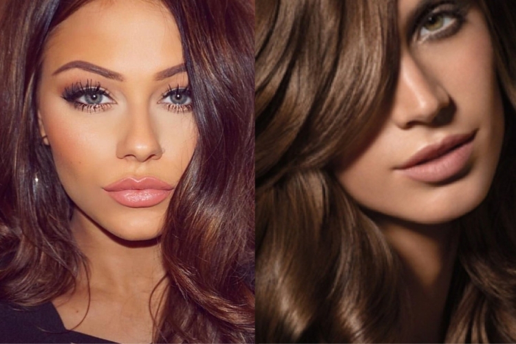 Цвет волос молочный шоколад