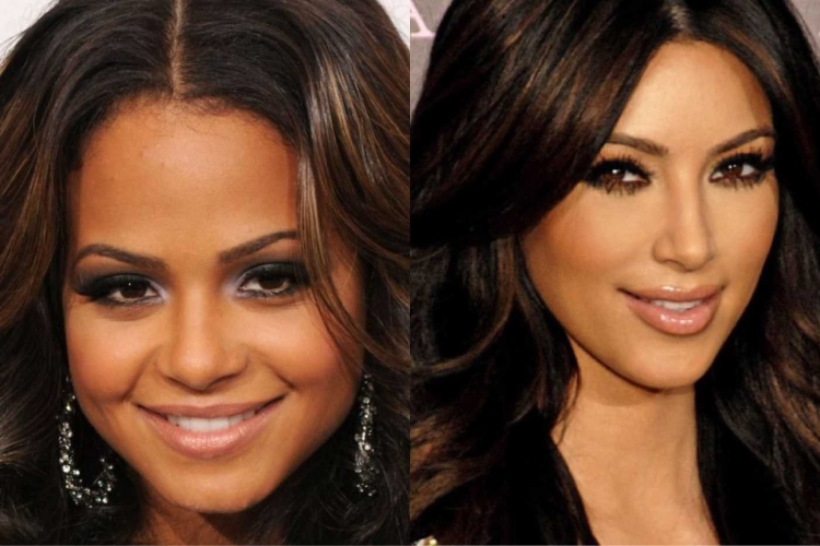 Цвет волос для карих глаз и смуглой кожи