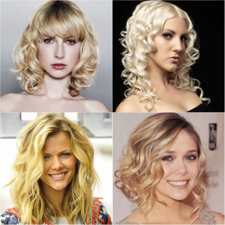 Ломаные Локоны на средние волосы