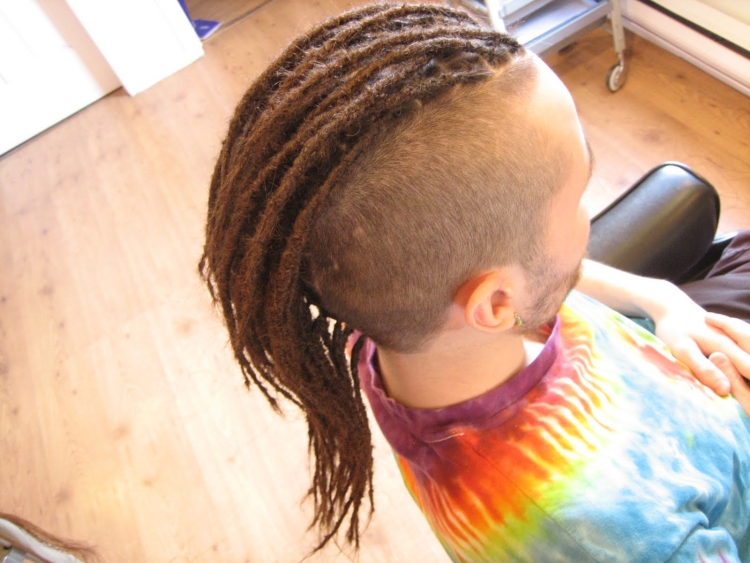 Де дреды ирокез