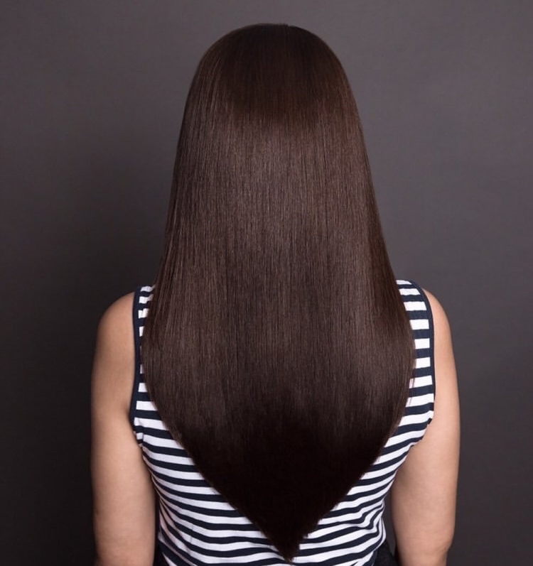 Внешний срез волос