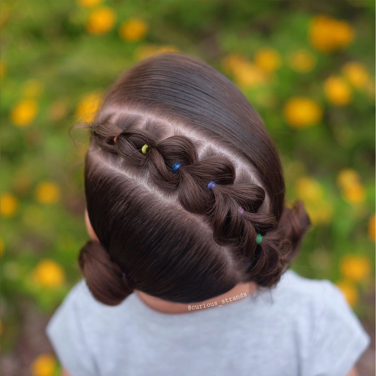 Мастер класс прически для девочек