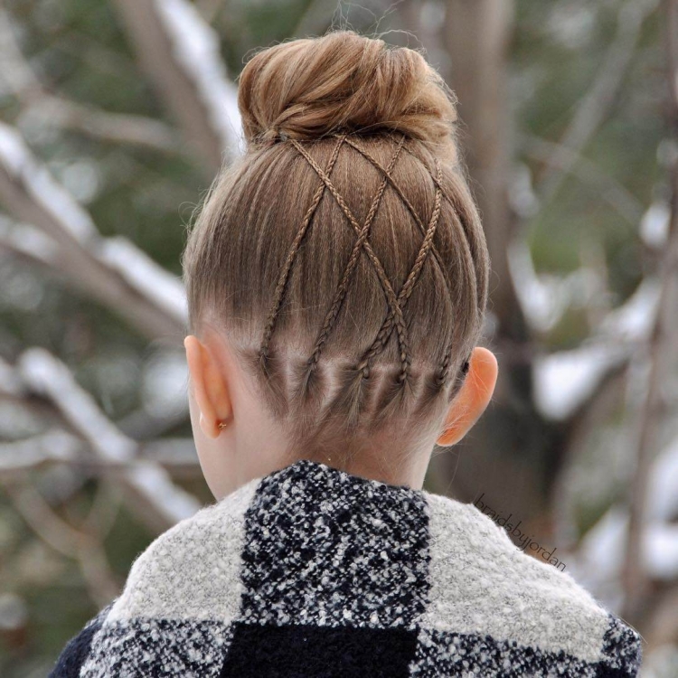 Модные прически для девочек