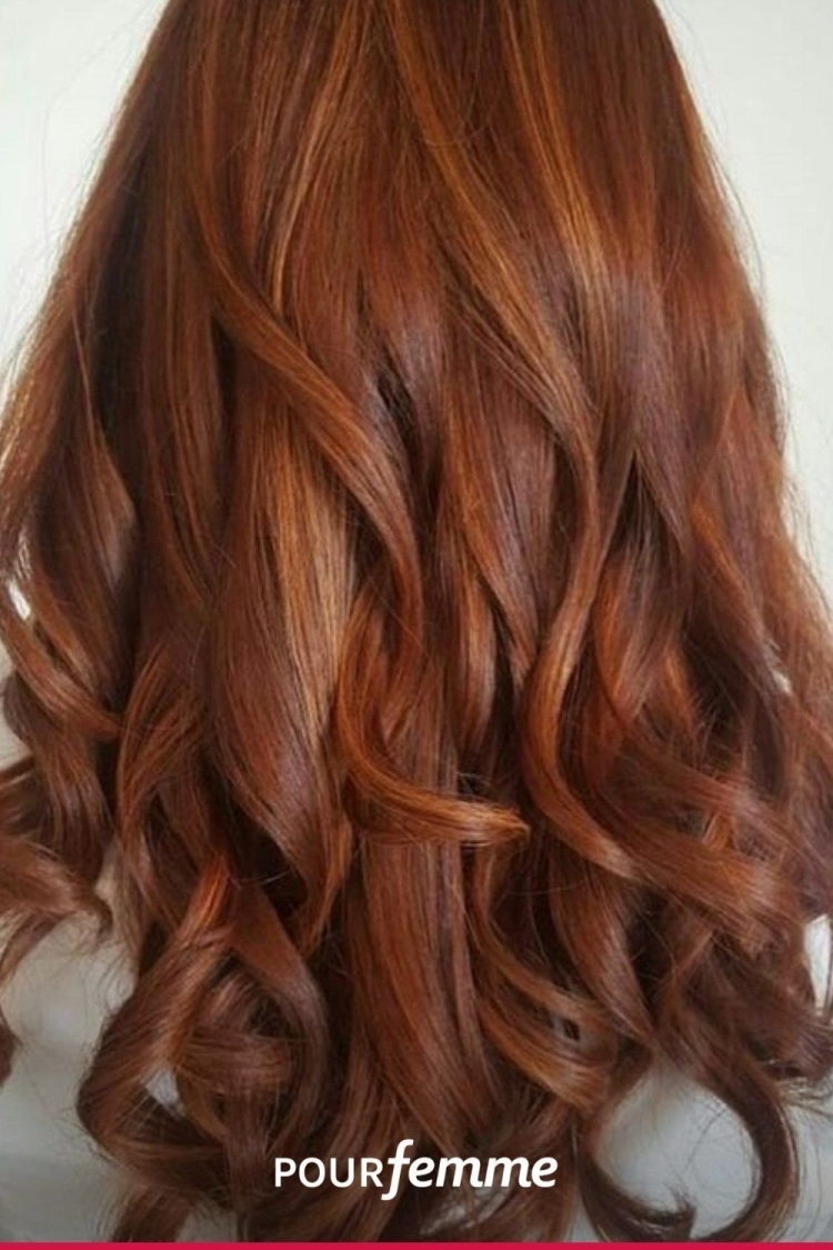 Коричневый с рыжим оттенком