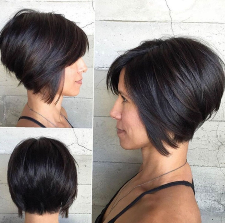 Стрижка полубоб каре