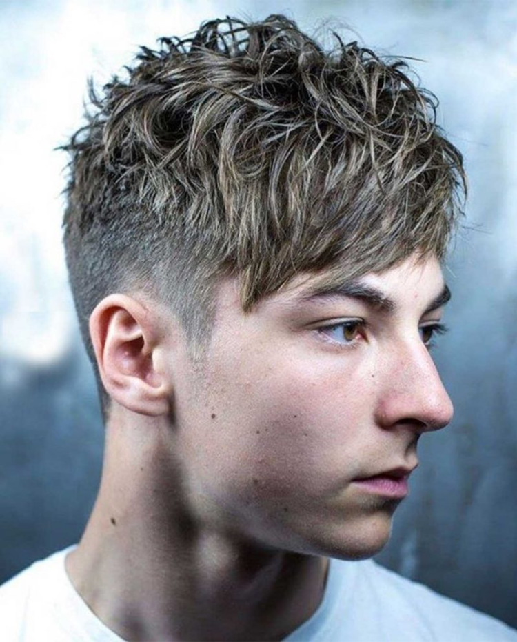 Angular Fringe стрижка