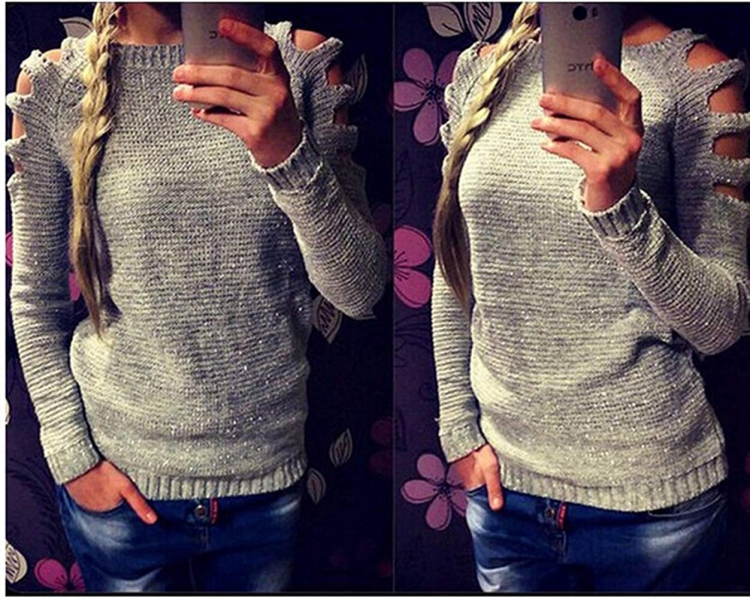 Кофта с дырками