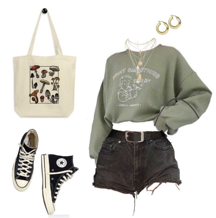 Эстетика одежды девушки