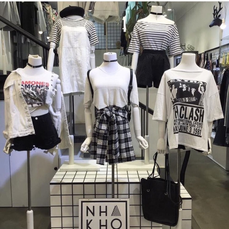 Корейские бутики одежды