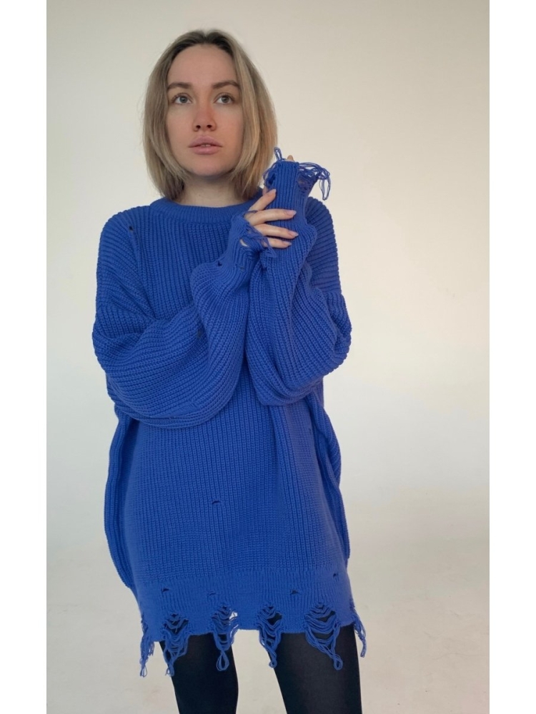 Свитер с дырками женские