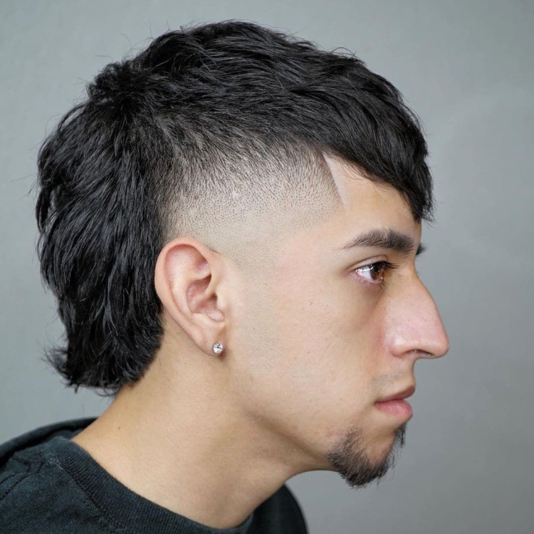 Mullet Fade стрижка