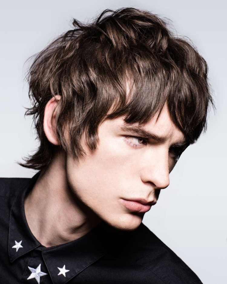 Маллет стрижка Билл