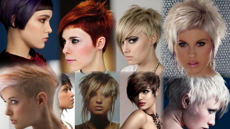Креативные стрижки женские