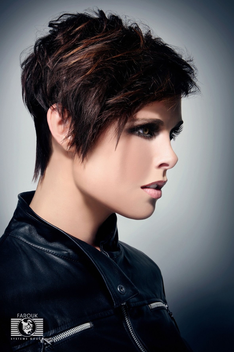 Креативные стрижки женские на короткие волосы