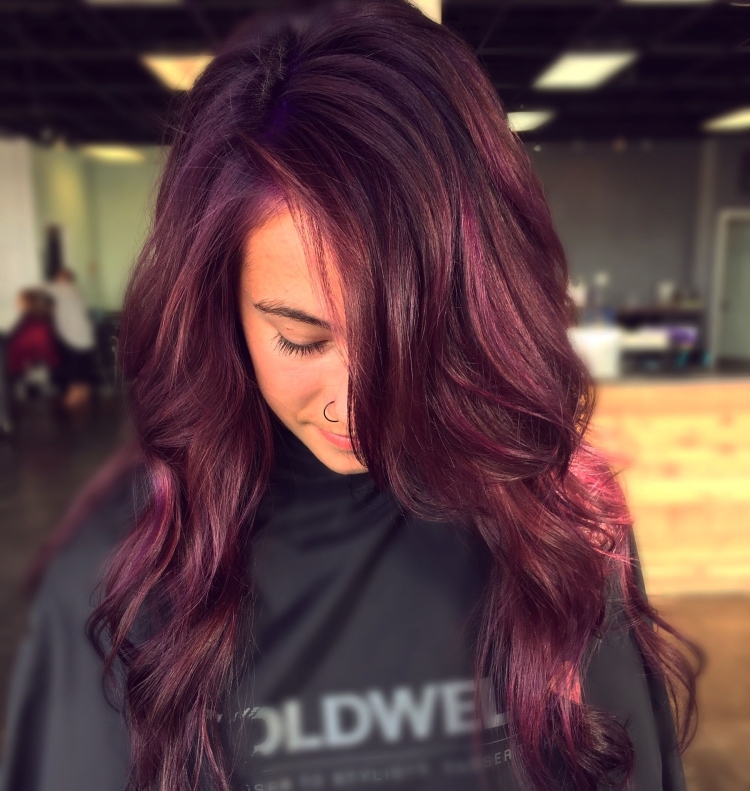 Балаяж баклажан