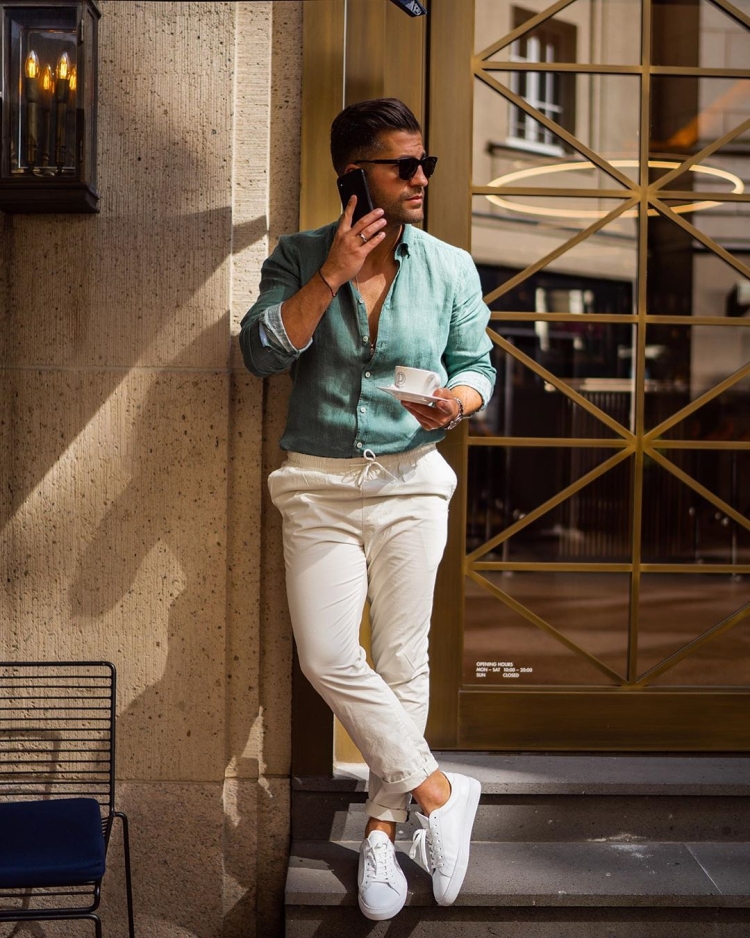 Стильный лук мужской