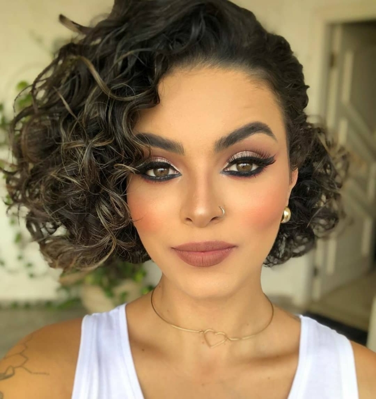 Кудри на каре