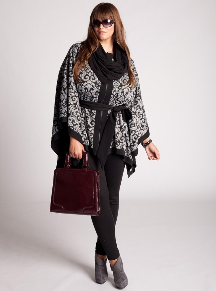 Осенняя одежда для полных