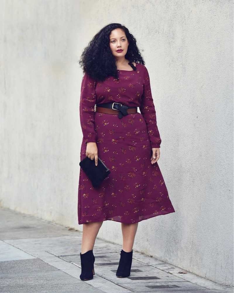 Осень платье 2022 2023 зима плюс сайз