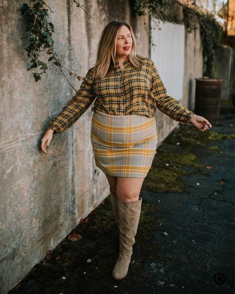 Зимние платья плюс сайз