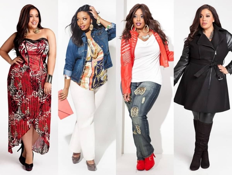 Стиль для полных девушек