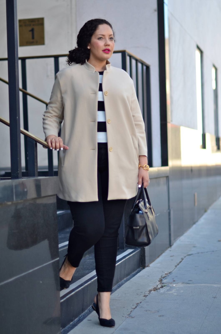 Стиль Шанель плюс сайз