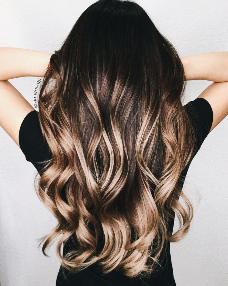 Балаяж мокко