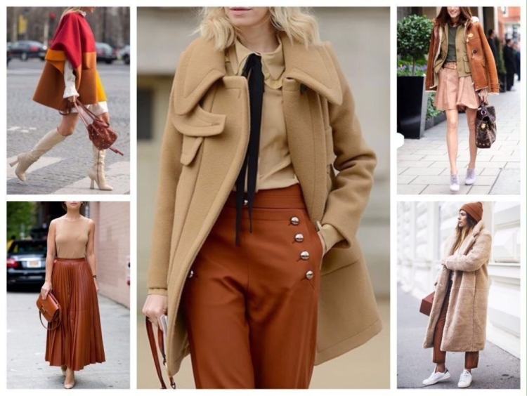 Песочный цвет в одежде