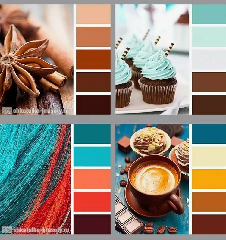 Сочетание цветов
