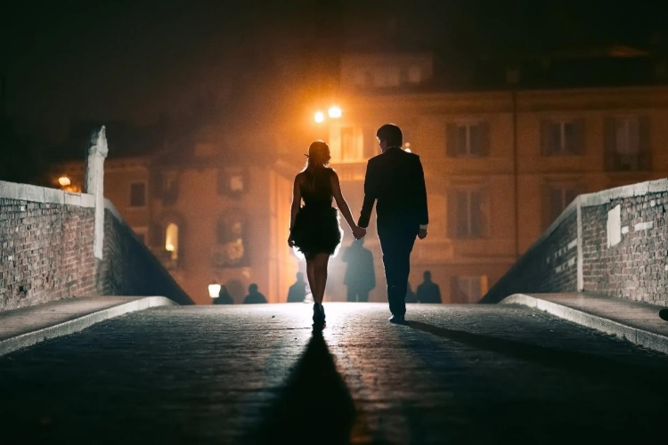 Прогулка ночь город