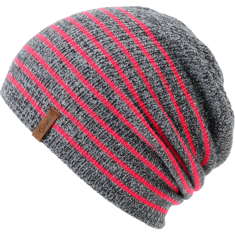 Шапка бини полосатая