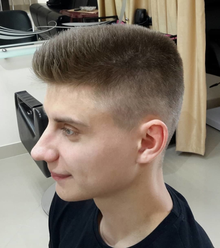 Причёска шапочка мужская короткая