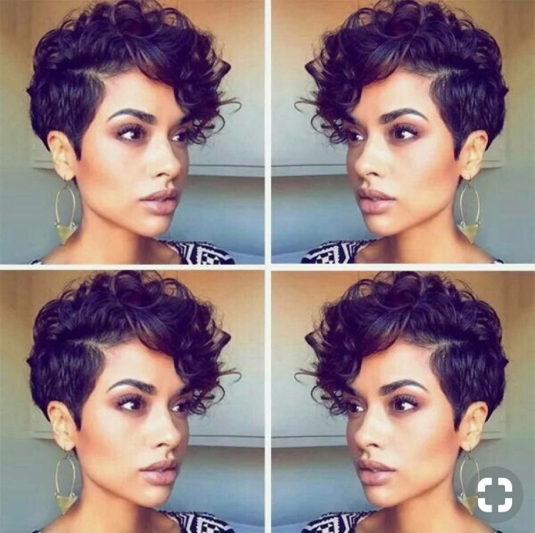 Укладка Боб Пикси на короткие волосы кудряшки