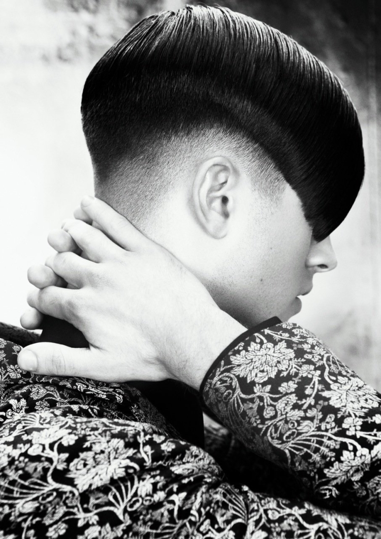 Прическа под шапочку мужская