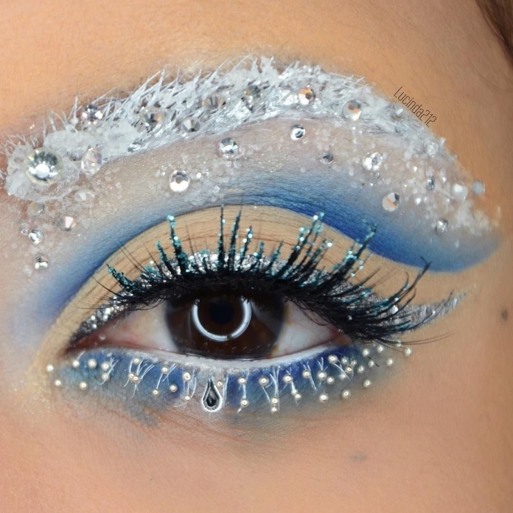 Макияж Снегурочки