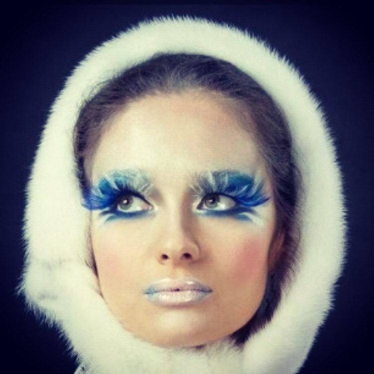 Макияж Снегурочки на новый год