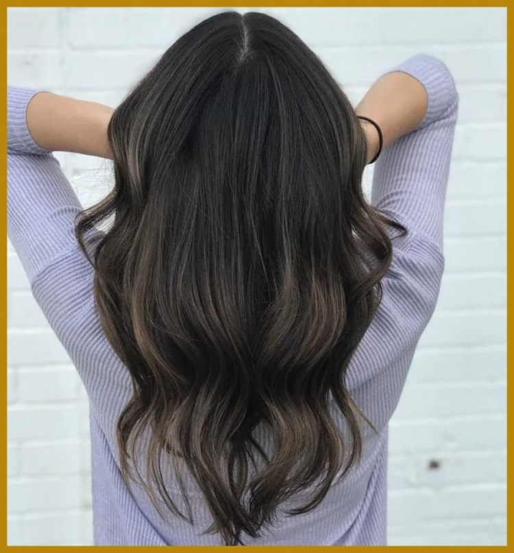 Темно-русые волосы с пепельным оттенком