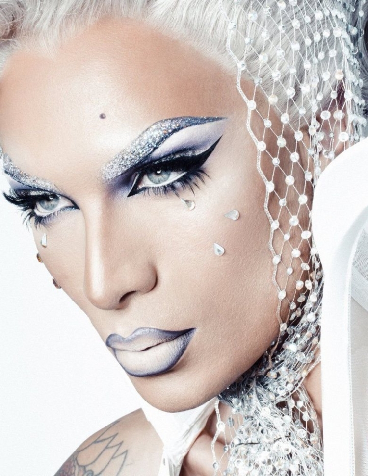 Макияж снежной королевы