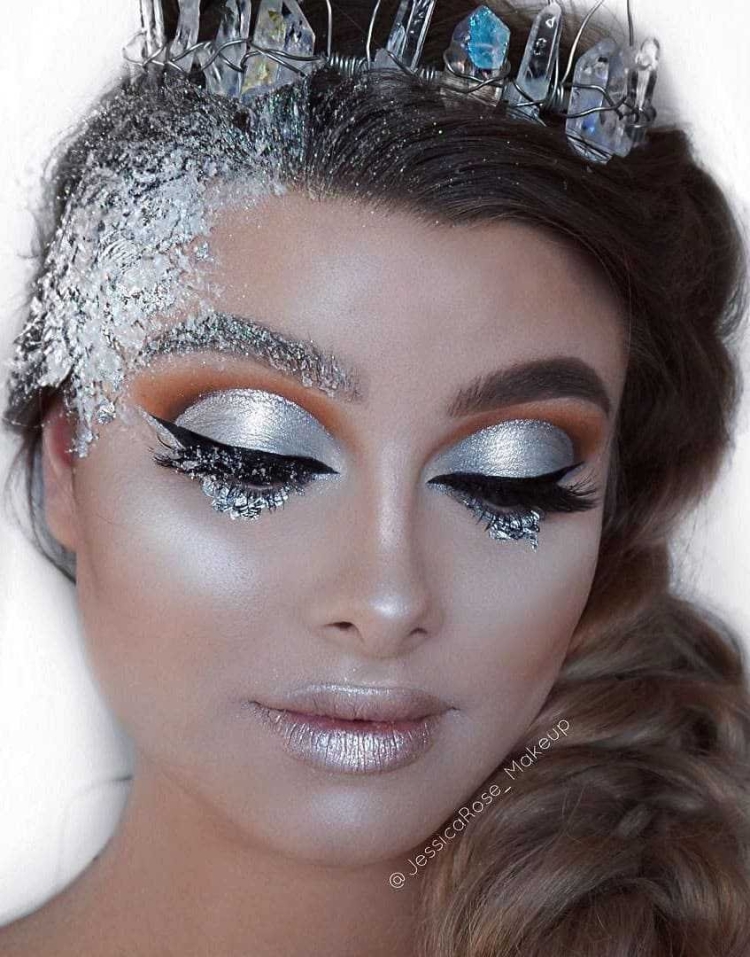 Макияж Снегурочки