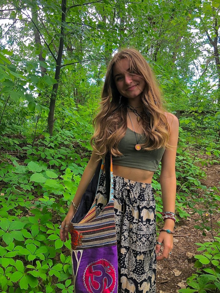 Платье хиппи